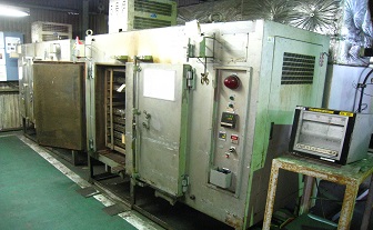 脱水素処理(ベーキング)炉